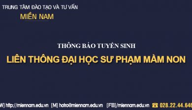 Liên thông Đại học Sư phạm mầm non tại Bình Dương